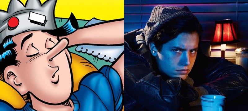 Left image: Archie Comics Right image: CW